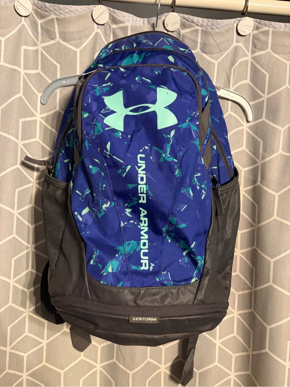 Under Armour Blue Teal Graphic Men’s Backpack